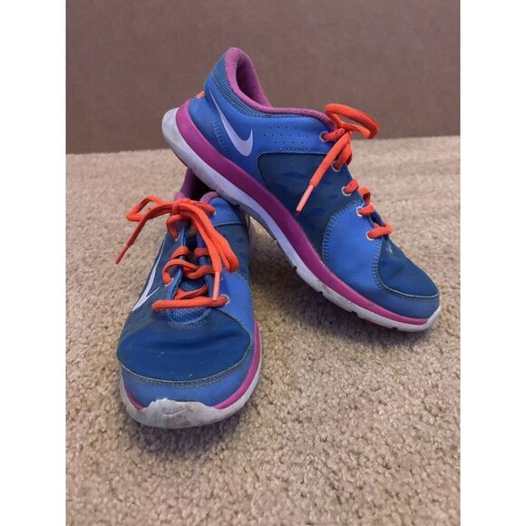 Nike Training Flex TR2 Women's Athletic Running Shoes Pink / Lavender Size 8 - Picture 1 of 8